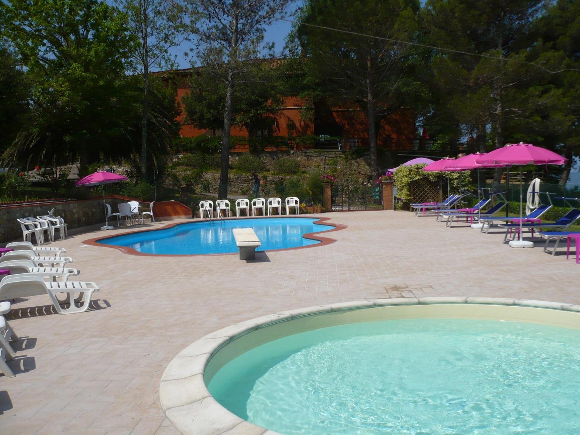 Hotel Il Poggetto Castellina Marittima Eksteriør bilde