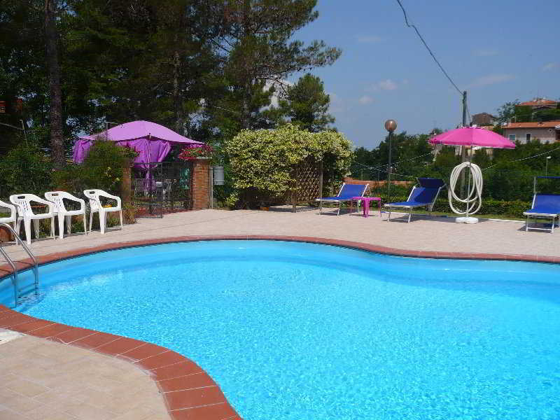 Hotel Il Poggetto Castellina Marittima Eksteriør bilde