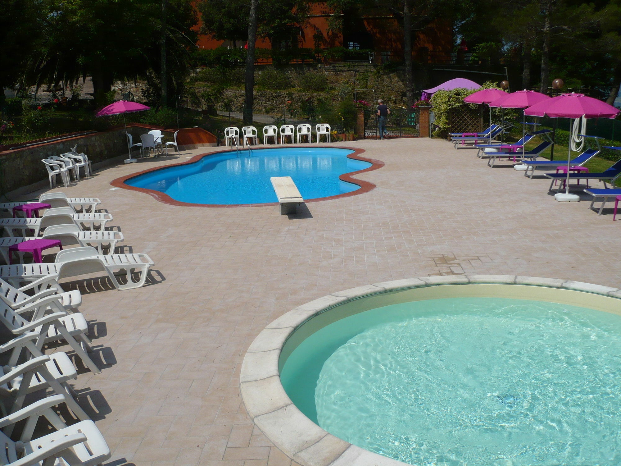 Hotel Il Poggetto Castellina Marittima Eksteriør bilde